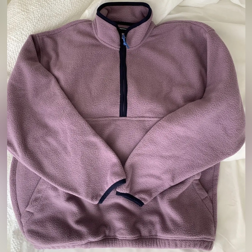 Gap Arctic Fleece Quarter Zip Sweater